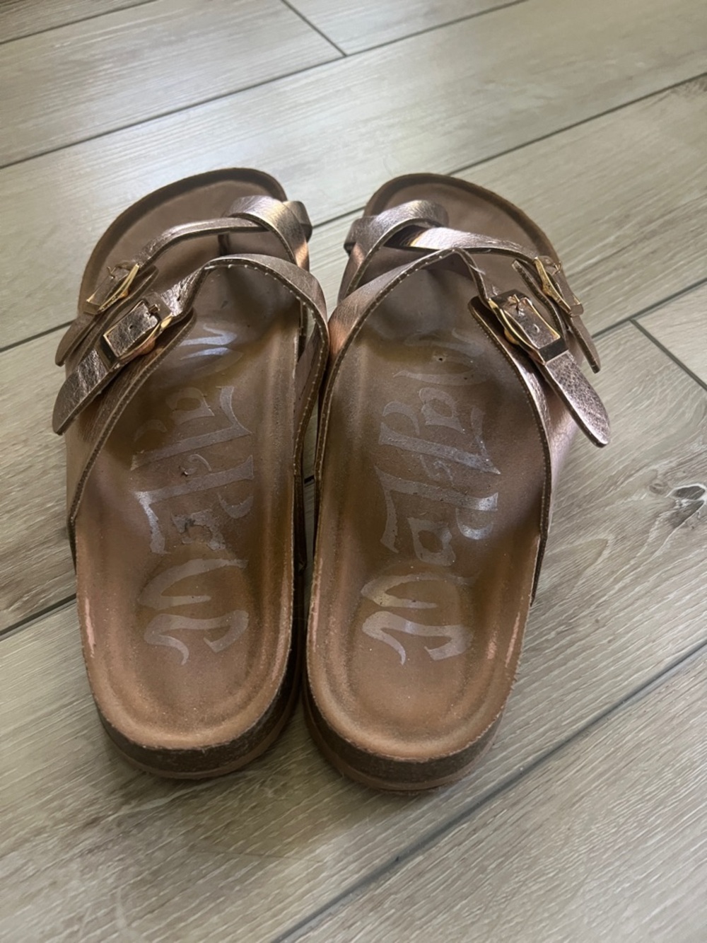 Madlove Footbed Sandals - Picture 2 of 3